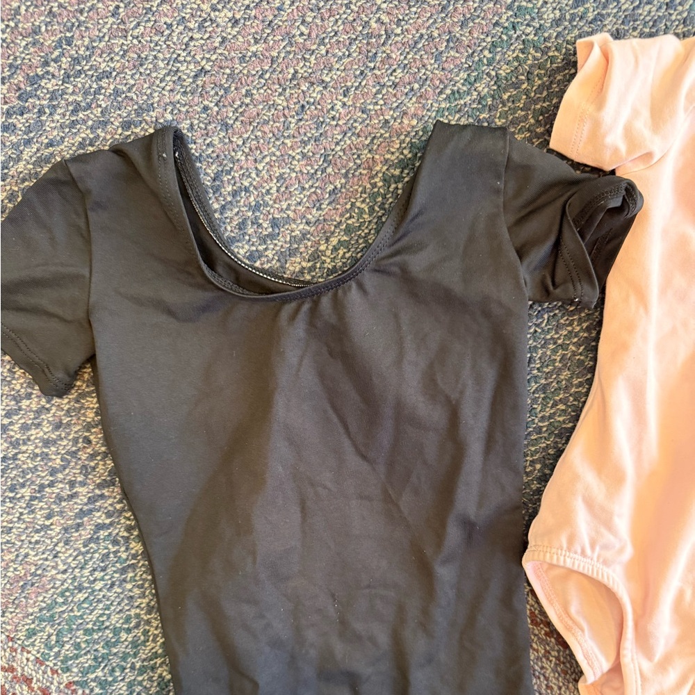 Toddler size ballet leotard set, ballet class outfit, little girls dance uniform - Picture 7 of 8